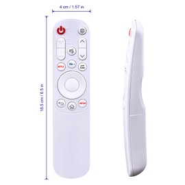 ALLIMITY AKB76039307 Replacement Remote Control Compatible with LG 4K StanbyME Lifestyle Screen 27ART10CKPL 27ART10AKPL 27ART10BKPL.AKRYLH 27ART10BKPL.AKRYLHX 27ART10CKPL.AKRYLHX 27ART10CKPL.AKRYLH