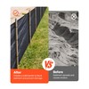 VEVOR Silt Fence Fabric Roll, 3 x 500 ft Erosion