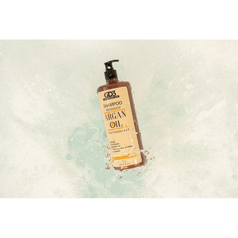 Shampoo Reparador Para Cabello Con Aceite De Argan Gd3 1
