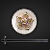 10 Pairs Fiberglass Chopsticks, Reusable Alloy Chop Sticks Non-slip Chopsticks,