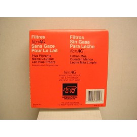 kenAg  Milk Filter Strainer - For 6.5 inch Disk - Box of  100 - Ken Ag- New