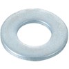 TRUSCO B26-0002 Flat Washers, Unichrome, Size M2, 1,000 Pieces
