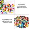 1000 Craft Buttons, Assorted Colours, Round Resin Buttons, Sewing Buttons,