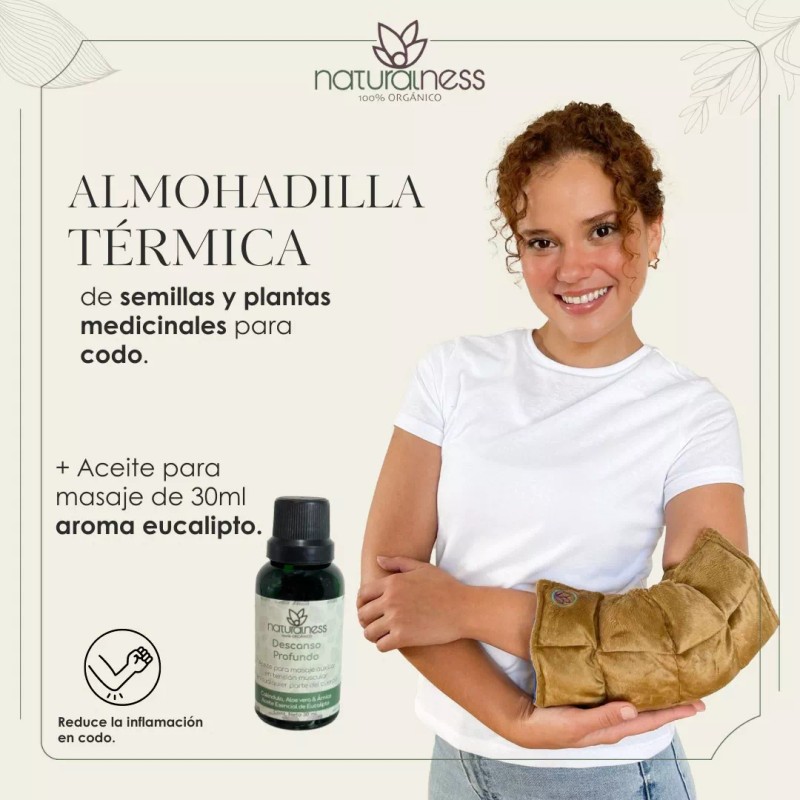 Naturalness-compresa De Semillas Para Codo+ Aceite De 30ml