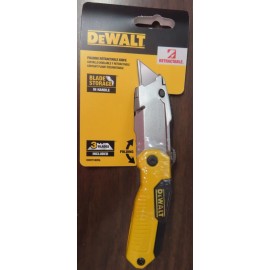 DEWALT  DeWalt Box Cutter  Folding Utility Knife Lock Back Retractable Blade #DWHT10035