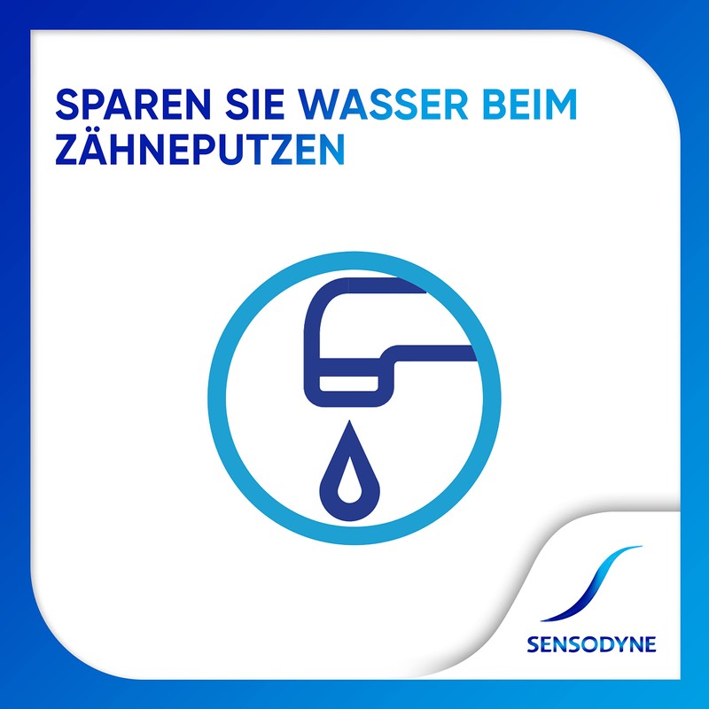 Sensodyne MultiCare Kariesschutz & Frische Zahnpasta, tägliche Zahnpasta mit Fluorid,