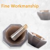 Lab Grinding Natural Agate Mortar and Pestle Set-Internal Diameter 70mm