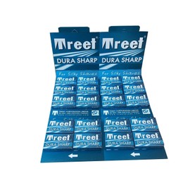 Personna Treet Dura Sharp Double Edge Safety Razor Blades, 200 Count