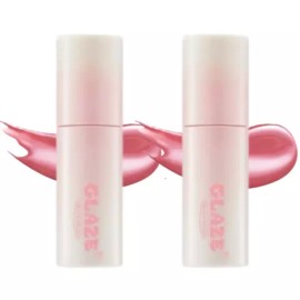 Black Rouge 블랙루즈 츄이 립 글레이즈 틴트 GZ03 로즈베베 X2개 Black Rouge Chuy Lip Glaze Tint GZ03 Rose Bebe X2 pieces