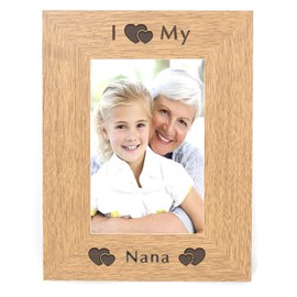 Chris Bag Of Goodies I Heart My Nana 6x4 Photo Picture Frame Love Birthday Gifts Novelty Keepsake