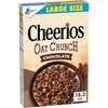 Cheerios Oat Crunch Chocolate Breakfast Cereal, Made with Whole Grain,