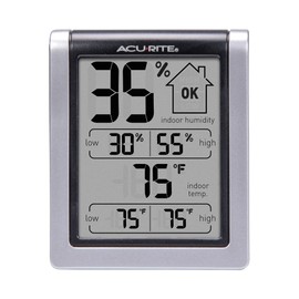AcuRite AcuRite Wireless Digital Indoor Thermometer and Hygrometer Monitor for Inside Temperature and Humidity Measurements (00613)