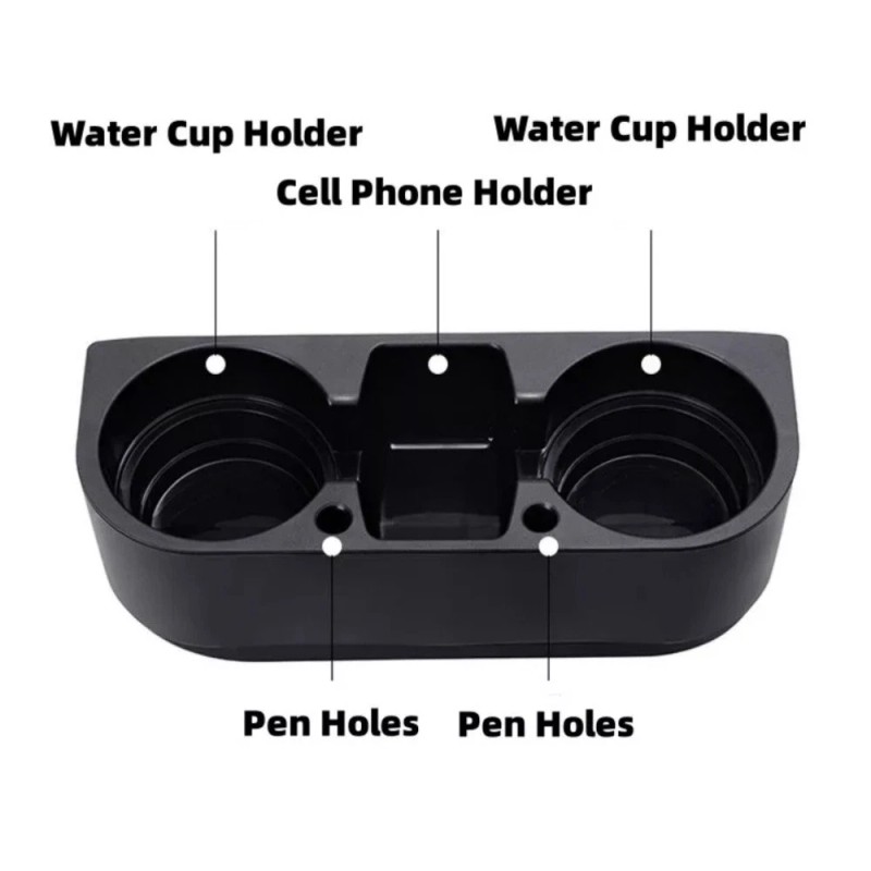 Unbranded Car Cup Holder Auto Car Seat Seam Wedge Cup