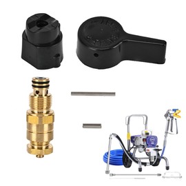 2025 New Upgraded 700258 Prime Spray Valve Kit,Drain Valve Compatible with Titan 440 540 640 740 Aftermarketr Airless Paint Sprayer,Replace Airless Spray Painting Machine Accessories