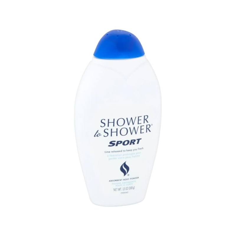 Shower To Shower Powder 13 Ounce Sport (2 Pack)