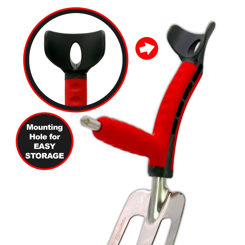 Roamwild Multi-Digger Dual Grip Garden Hand Trowel (Hand Fork/Cultivator)