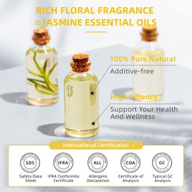 HIQILI 32 Fl Oz Jasmine Essential Oil - 1000ML