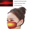 Fyearfly Heated Nose Cover, Nose Warmer Hot Compress 3 Gears