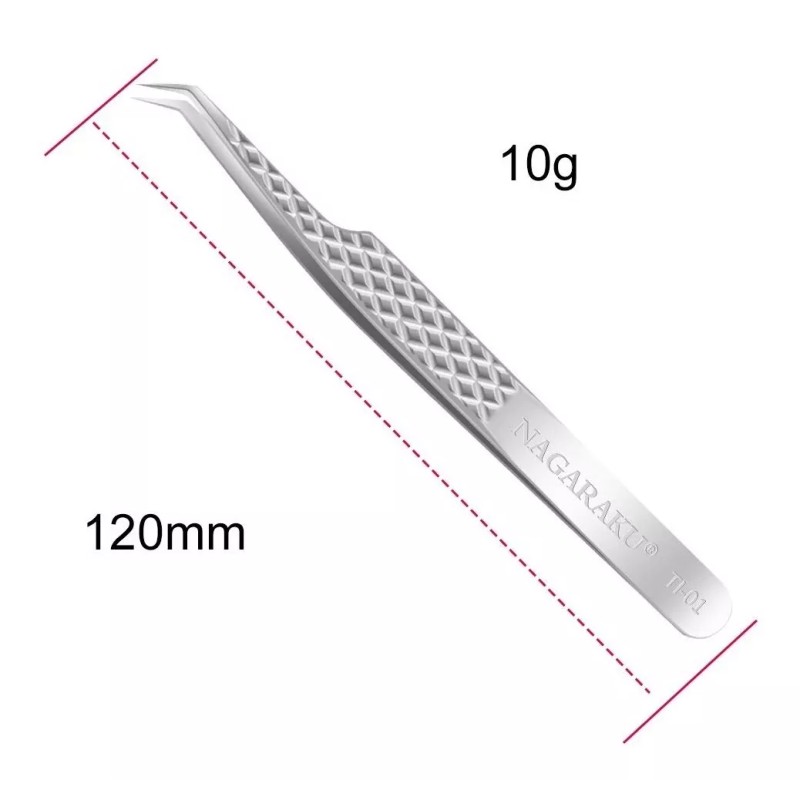 Nagaraku Pinzas Extensiones De Pestañas Nagaraku Ti-01 Mega Volumen
