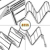 Ejoyous Taco Holder, 4 Pack Stainless Steel Taco Rack V