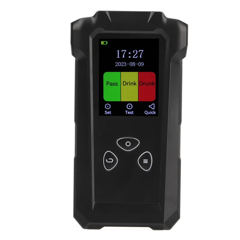 Handheld Drunk Tester Voice Version High Accuracy Blowing Breath Detector