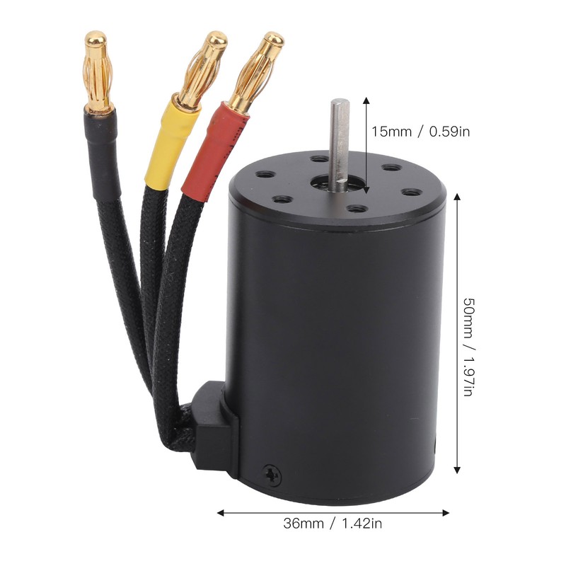 3650 Motor 2300KV+ 120A Brushless ESC + Program Card +