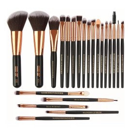 Global Shop Juego De Brochas De Maquillaje Profesional De 20 Piezas