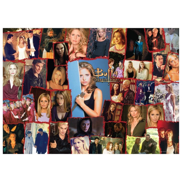 Buffy The Vampire Slayer Collage 1,000-Piece Jigsaw Puzzle for Adults
