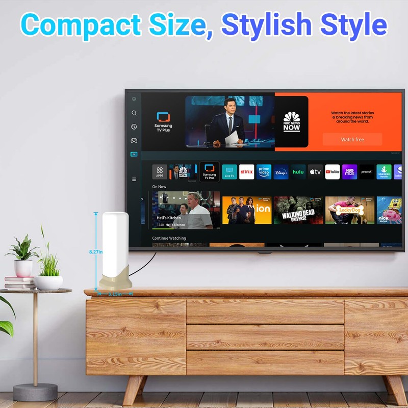 TV Antenna for Smart TV, Digital Indoor HD Antenna with