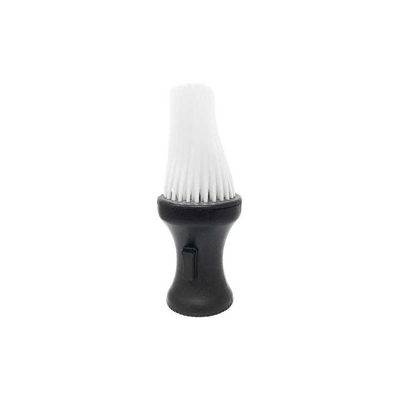 Kobe Professional Barber's Powder Duster Neck Brush - Black Handle