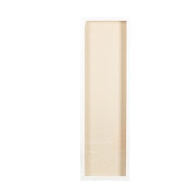 Freezing point Shadow Box Frame 14x47 Flower Shadow Box Pin Display Case Cabinet Picture Frame with Linen Back Memorabilia Awards Medals Badge Bouquet Wedding Memory Box for Keepsakes Long White