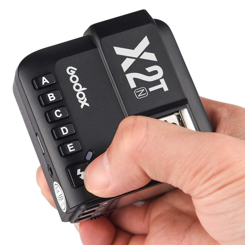 Godox X2T-N Wireless Flash Trigger Compatible with Nikon Camera Bluetooth