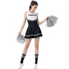 ThreeH Disfraz de animadora Disfraces Uniforme musical de mujer Traje