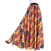 Afibi Women African Skirt Printed Ankara Maxi Skirt Dashiki Long