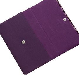 Prayer Beads Holder, Made in Our Store, Made in Japan, For Memorial Services, Ceremonial Occasions, For Men, Women, Daiichi Creation, Purple x Small Flower