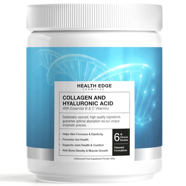 Collagen with Hyaluronic Acid - High Strength 10,000mg - Plus
