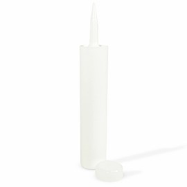 Empty Fillable Plastic Caulk Tube 300 ml. Also Know as 10 oz. 11 oz. Standard Size and Pint Size Caulk Tube (8)