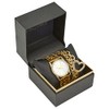 Kendall + Kylie Ladies Quartz Movement Two-Tone Gold/White Crystal 'Love'