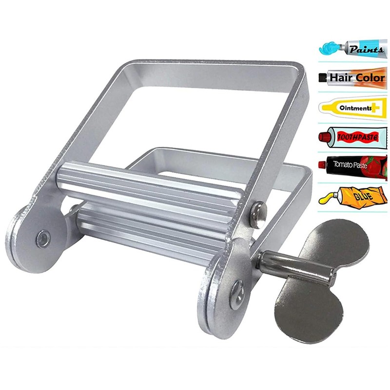 Tube Squeezer for All Tubes, Tube Squeezer, Metal Squeezer, Lazy