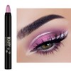 Light Purple Pink Eyeshadow Stick, Shimmering Eyeshadow Metallic Pink Pencil