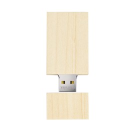 GARRULAX USB Flash Drive, 16 GB Wooden USB 2.0 High Speed USB Thumb Drives Memory Stick Pen Date Memory Pendrive U Disk (Maple)