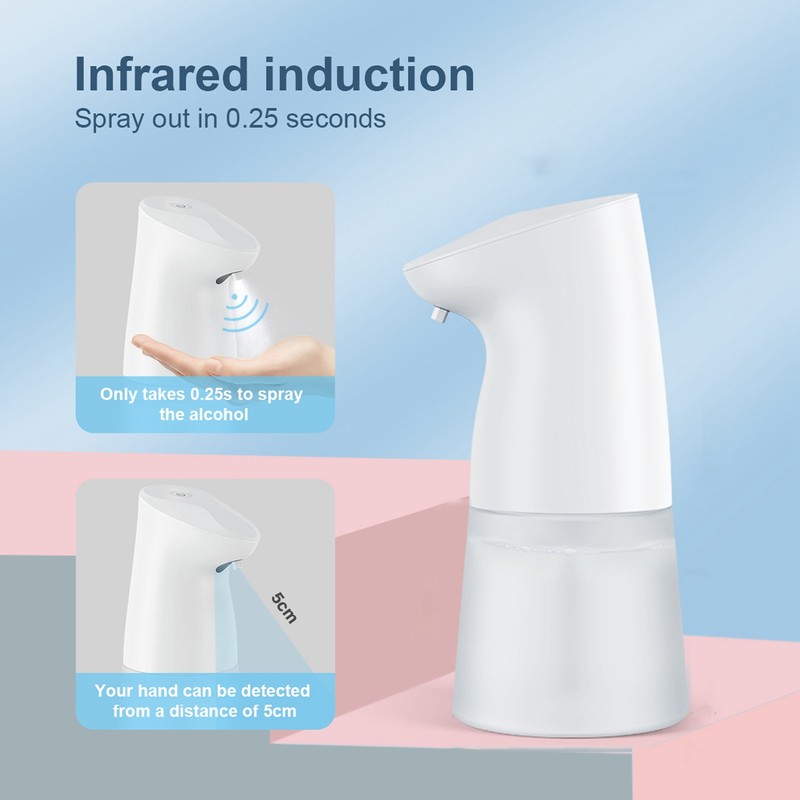 Automatic Induction Liquid Soap Sprayer Touchless 450ml Efficient Hygienic Automatic