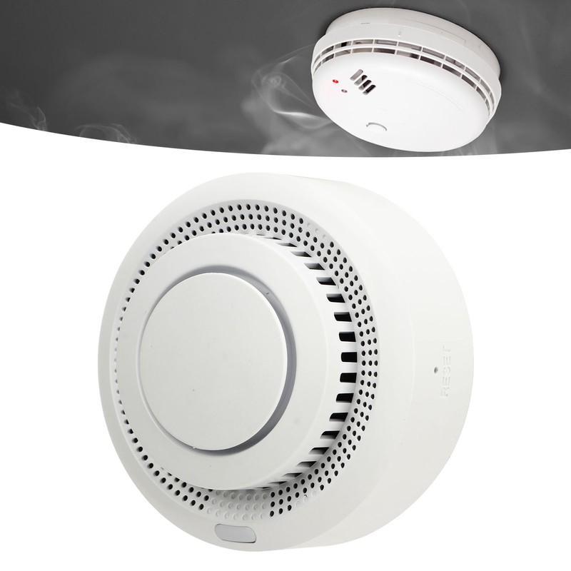 Smoke Detector High Volume Sensitive Smoke Fire Alarm with Test
