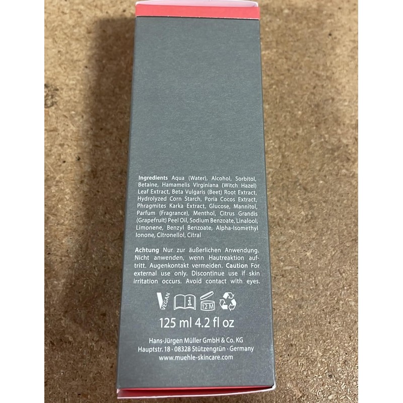 MÜHLE Grapefruit and Mint Aftershave Lotion 125ml