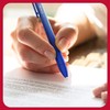 TRU RED Retractable Gel Pens - Quick Dry, Smudge-Free Writing,