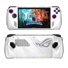 Miimall Clear Case Compatible for ASUS ROG Ally Gaming Handheld Lightweight Transparent Soft TPU Cover with Full Protection Shockproof Non-Slip Scratch Resistant Protective Case for ASUS ROG Ally