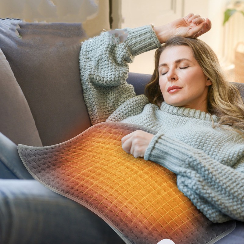 Electric Heating Blanket 9 Gears Adjustable Temperature 4 Level Timing