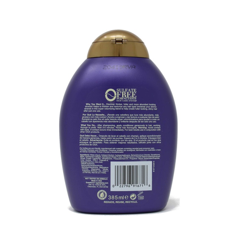 Ogx Conditioner Biotin & Collagen 13 Ounce (384ml) (2 Pack)