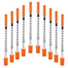 100PACK 1CC Syringes with 30G 1/2" 13mm Needle, Lab Supplies