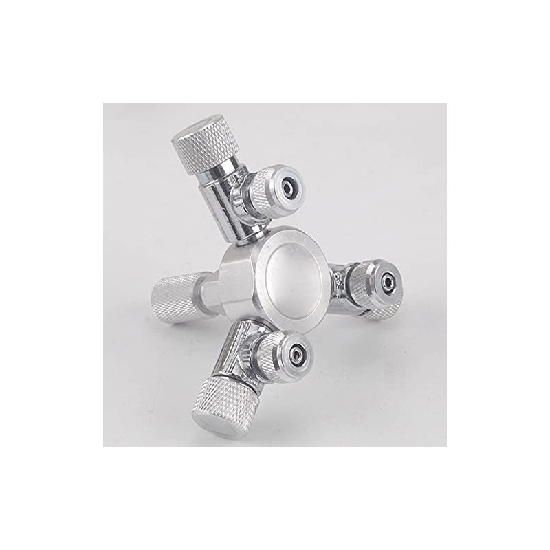 CENPEK Aquarium Plant 3 Way Splitter Control Valve CO2 Tank